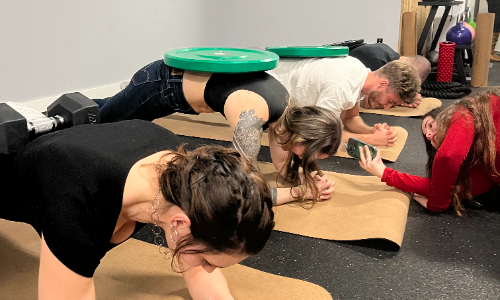 Reto plancha con peso ELITE